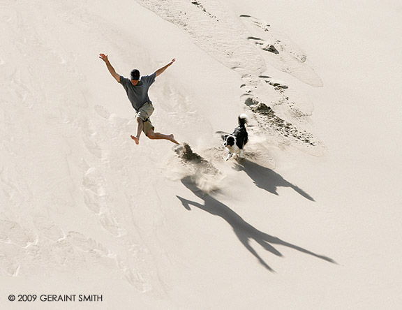 In the Great Sand Dunes, Colorado 