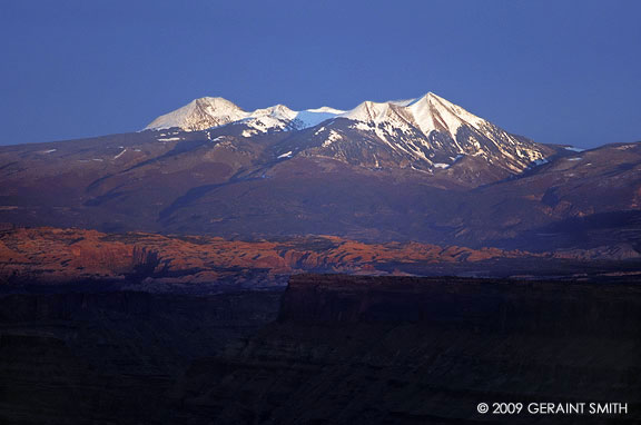 Manti La Sal mountains, Utah