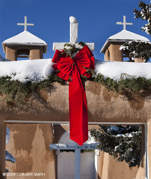 St Francis church Ranchos de Taos