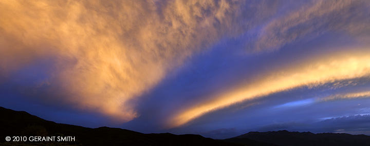 Sky over the foothills