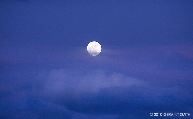 Moon rise over Taos