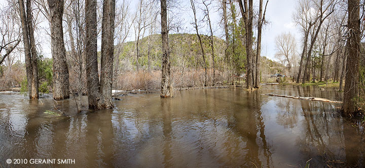 Spring run off in Taos Canyon 