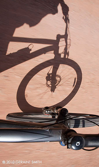 Biking on the mesa