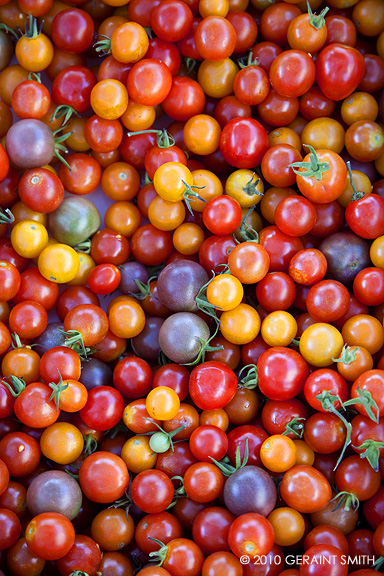 Cherry tomatoes at Taos Farmers Market
