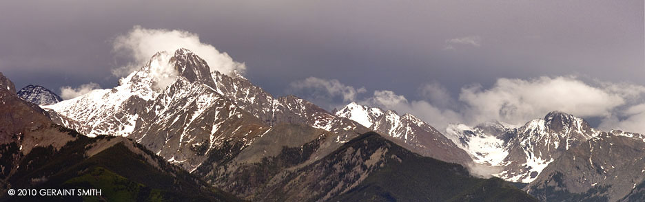 Sangre de Cristos mountains, Crestone, Colorado 