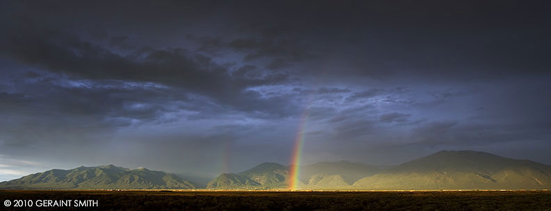 High desert mountain light on the Sangre de Cristos