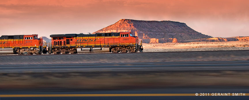 Burlington Northern Santa Fe near Gallup, NM