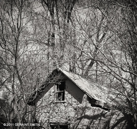 Old adobe house