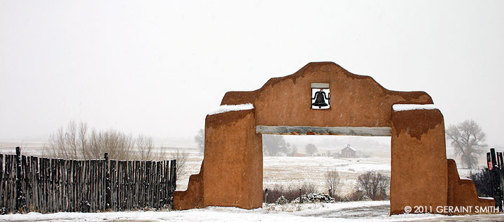 Vanished view in Ranchos de Taos