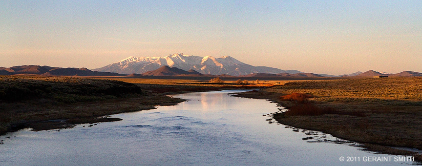 The Rio Grande and the Sangre de Cristos