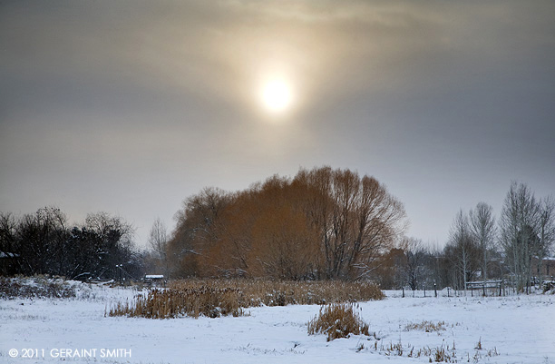 Winter light in Taos County