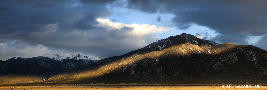 A little light on the mountain