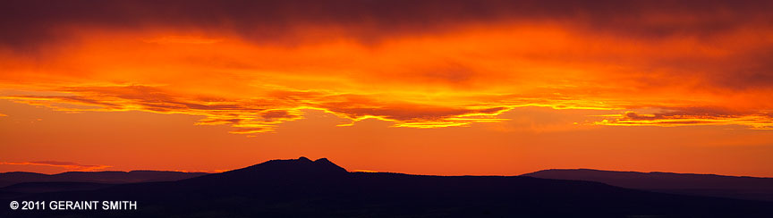 Taos sunset