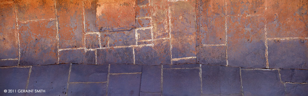 Old tin roof in El Rito, NM