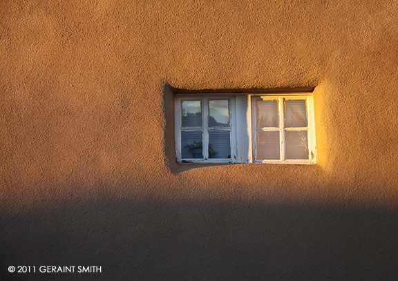 All a glow on Ledoux St. Taos