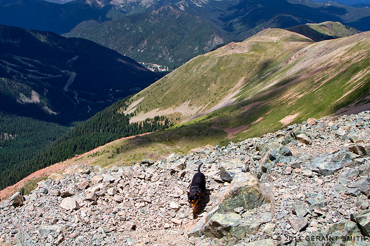 Wheeler peak 13,161 feet above sea level