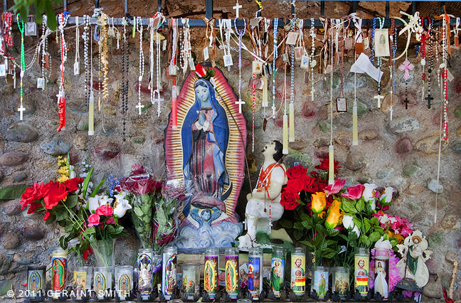 Down at the Santuario, Chimayo, New Mexico