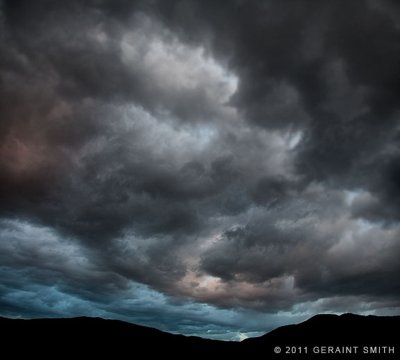 Taos Sky, almost a thunderstorm!