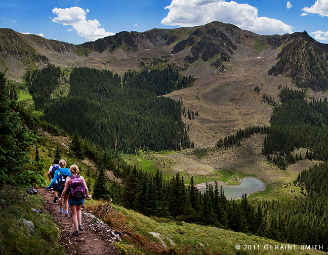 Above Williams Lake, Wheeler Peak Wilderness, NM