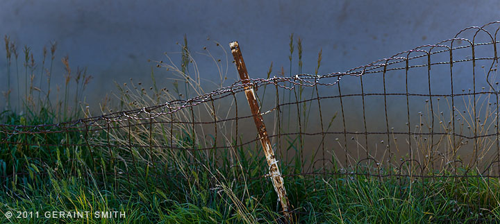 Fence line, Holman, NM