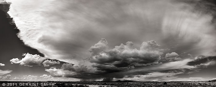 Another massive cloud over the west mesa