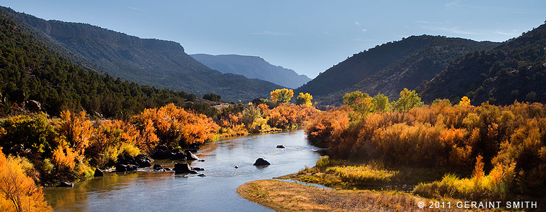 On the Rio Grande in Pilar, New Mexico