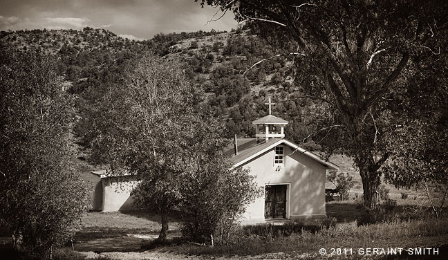 Capilla de San Antonio de Padua, Servilleta Plaza, New Mexico.