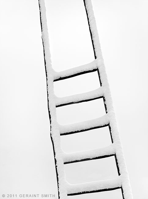 Snow ladder ... taos nm