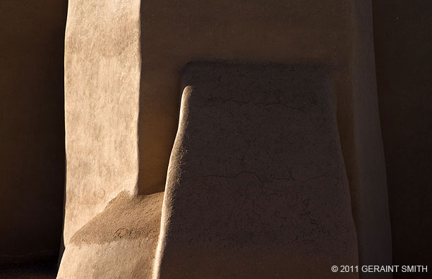 St Francis church, adobe buttresses