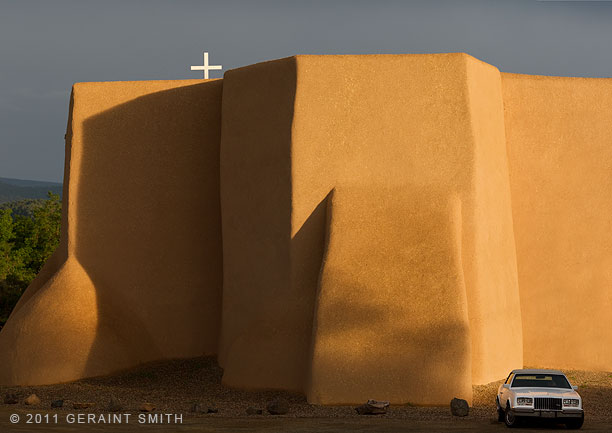 The St Francis Church, Ranchos de Taos