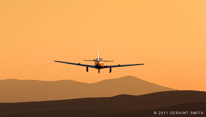 Landing in Taos