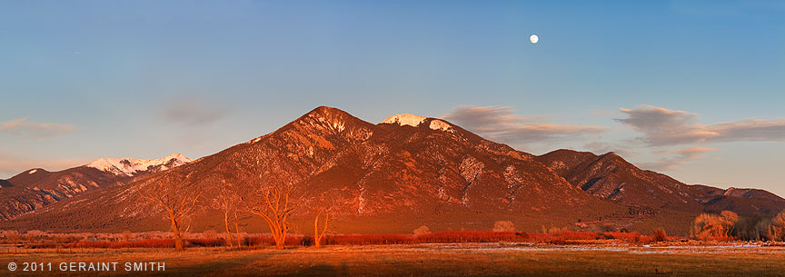 A little light on the mountain