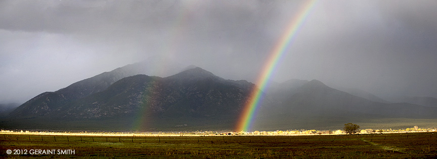 Taos Mountain Rainbow
