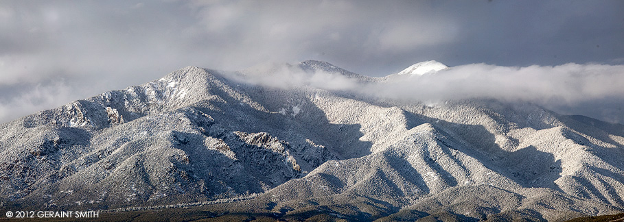 Taos mountain snows