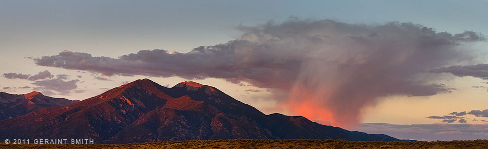 Taos Mountain storm