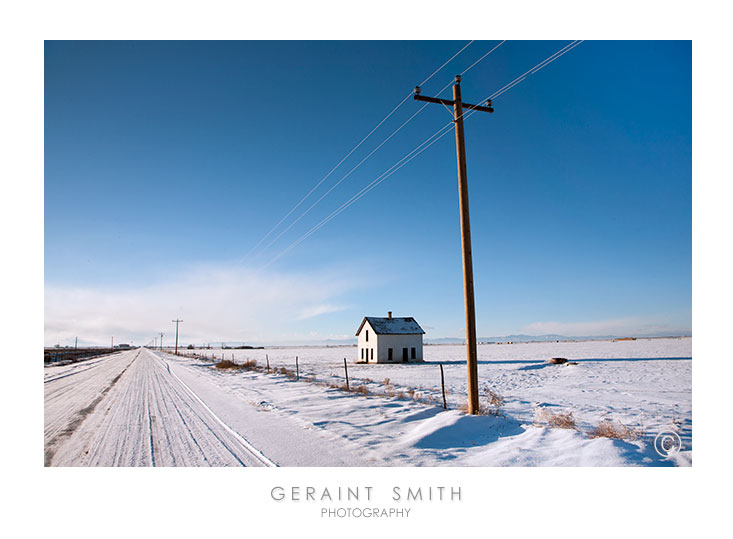 On the road in southern Colorado