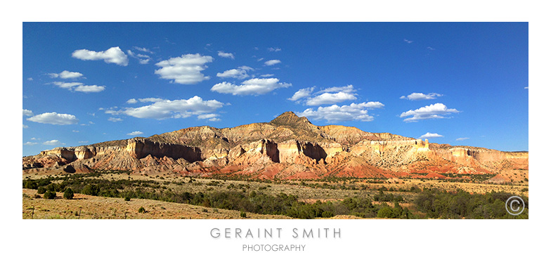 On the road in Abiquiu, NM