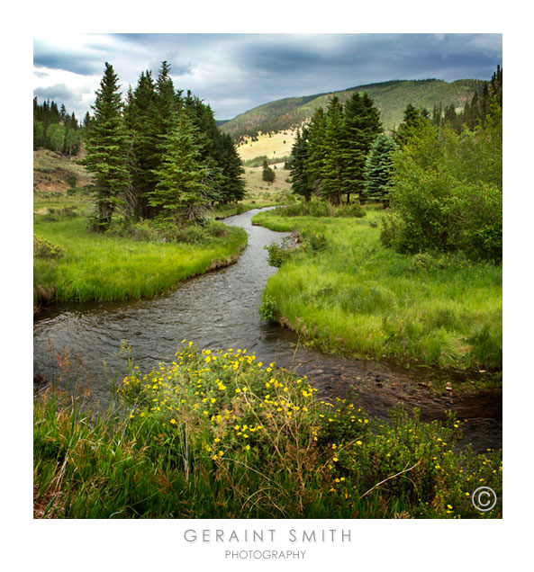 Comanche and Costilla Creeks in the Valle Vidal, NM