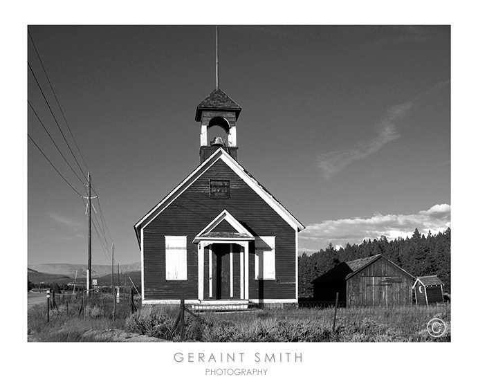 The old school house in Leadville, Colorado