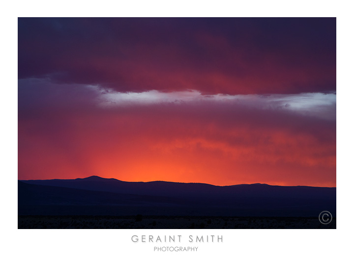 Sometimes it's just about the light across the mesa on the drive home!