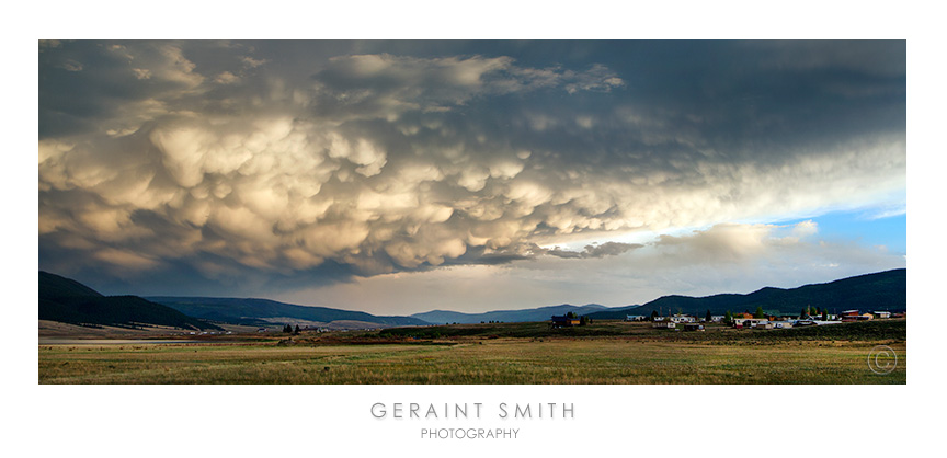 The sky over Eagle Nest and The Moreno Valley yesterday evening!