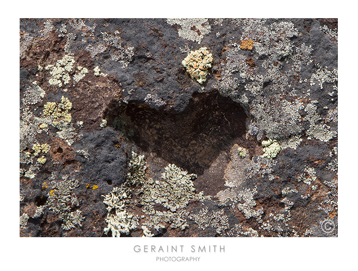 Heart of the rocks in the rocks in yesterday's photo