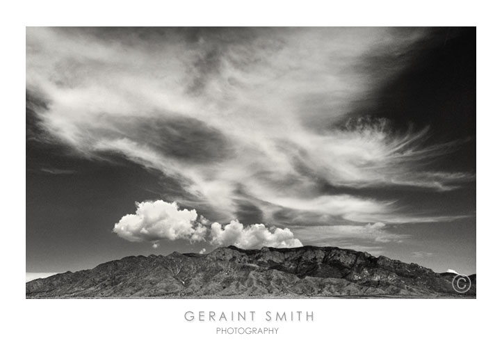 Sky Work ... Sandia Crest, Interstate 25 drivebye shooting, Albuquerque, NM