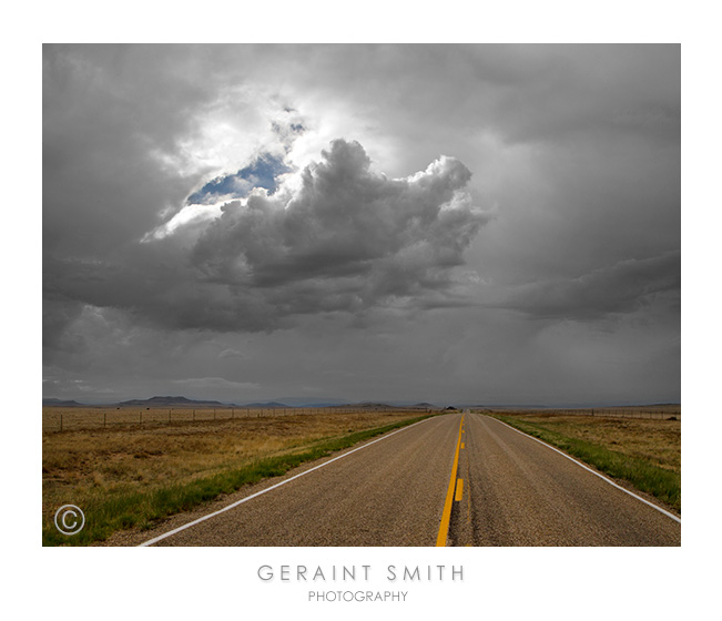 Highway sky, eastern New Mexico