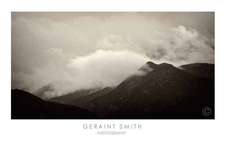 Because I like the clouds on Taos' mountains