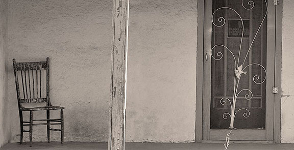 'Porch' Ranchos de Taos, New Mexico