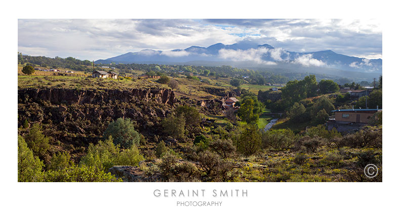 The Hondo Valley this morning