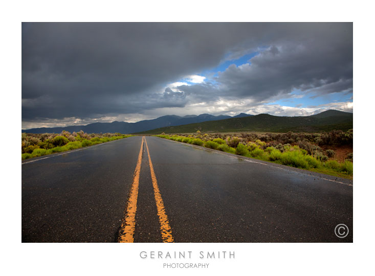 Wild and scenic river road