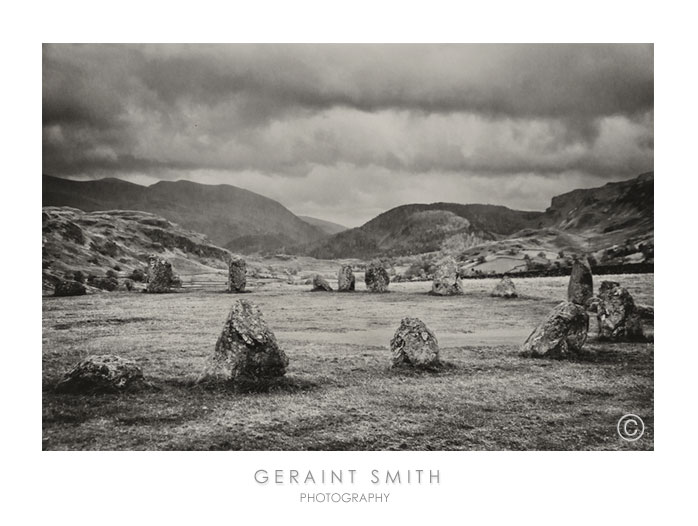 Castlerigg Stone Circle, the English Lake District