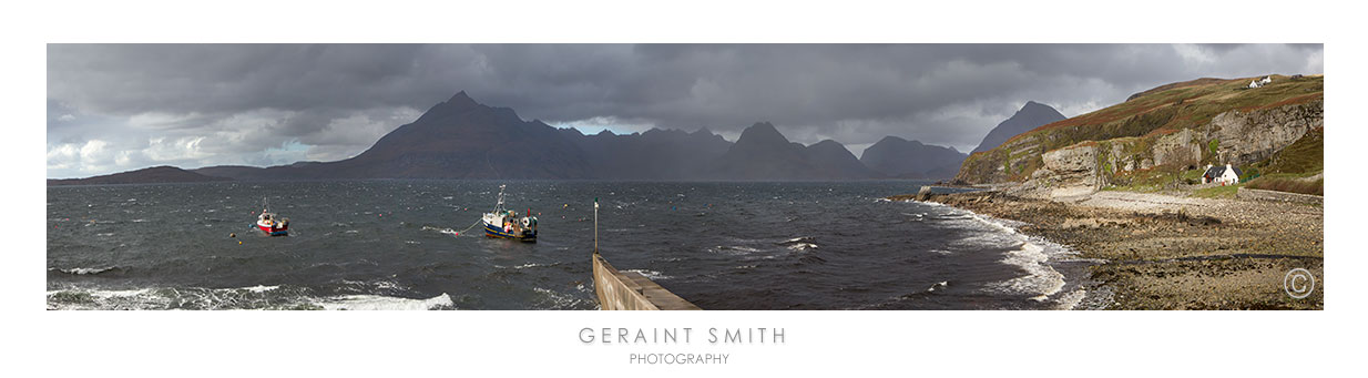 Elgol and the Cuillin range on the Isle of Skye, Scotland